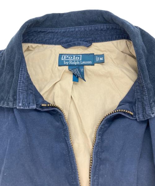 POLO RALPH LAUREN（ポロ・ラルフローレン）POLO RALPH LAUREN (ポロ・ラルフローレン) 90's襟切替スイングトップ ネイビー サイズ:Mの古着・服飾アイテム