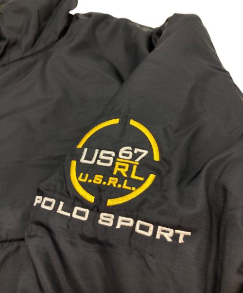 POLO SPORT（ポロスポーツ）POLO SPORT (ポロスポーツ) 中綿ジャケット ブラック サイズ:XLの古着・服飾アイテム