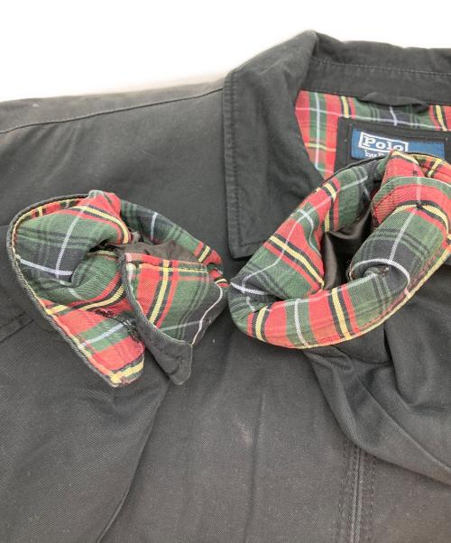 POLO RALPH LAUREN（ポロ・ラルフローレン）POLO RALPH LAUREN (ポロ・ラルフローレン) 裏チェックスイングトップ ブラック サイズ:XLの古着・服飾アイテム