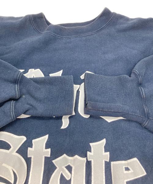 Champion REVERSE WEAVE（チャンピオン リバース ウィーブ）Champion REVERSE WEAVE (チャンピオン リバース ウィーブ) OHIO STATE/2段カレッジロゴスウェット ネイビー サイズ:Ⅼの古着・服飾アイテム