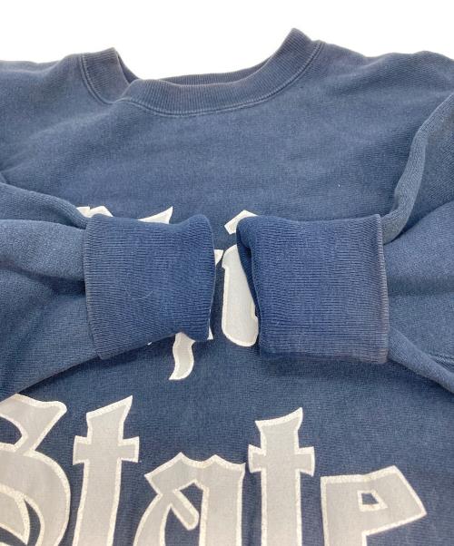 Champion REVERSE WEAVE（チャンピオン リバース ウィーブ）Champion REVERSE WEAVE (チャンピオン リバース ウィーブ) OHIO STATE/2段カレッジロゴスウェット ネイビー サイズ:Ⅼの古着・服飾アイテム