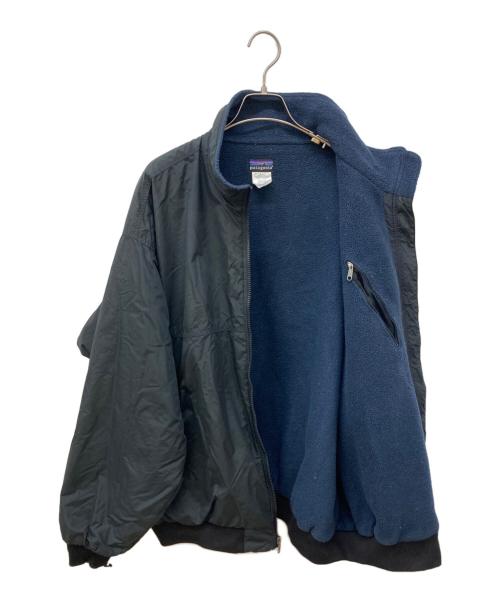Patagonia（パタゴニア）Patagonia (パタゴニア) 00's シェルドシンチラジャケット ブラック サイズ:XLの古着・服飾アイテム
