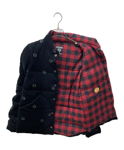 Hysteric Glamour（ヒステリックグラマー）Hysteric Glamour (ヒステリックグラマー) KURT COBAIN (カートコバーン) コラボパフジャケット ブラック サイズ:Sの古着・服飾アイテム
