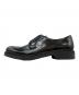 PRADA (プラダ) プレーントゥシューズ ブラック サイズ:8　1/2：40000円