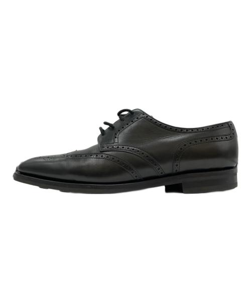 JOHN LOBB（ジョンロブ）JOHN LOBB (ジョンロブ) DARBY3/ウィングチップシューズ ブラック サイズ:SIZE 8 1/2E LAST:7000の古着・服飾アイテム