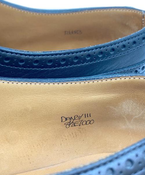 JOHN LOBB（ジョンロブ）JOHN LOBB (ジョンロブ) DARBY3/ウィングチップシューズ ブラック サイズ:SIZE 8 1/2E LAST:7000の古着・服飾アイテム