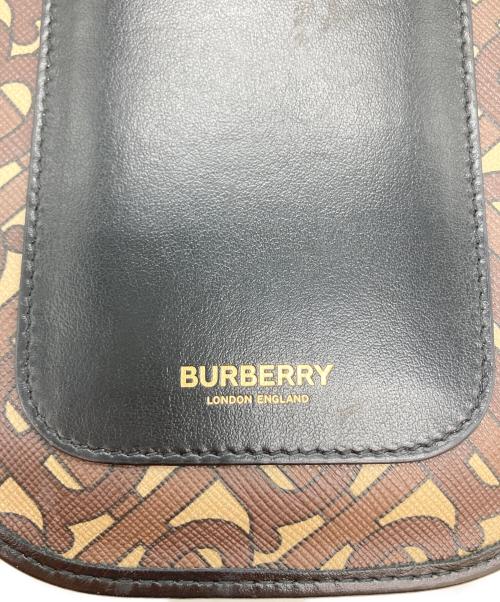 BURBERRY LONDON ENGLAND（バーバリー ロンドン イングランド）BURBERRY LONDON ENGLAND (バーバリー ロンドン イングランド) ショルダーポーチ ブラウンの古着・服飾アイテム