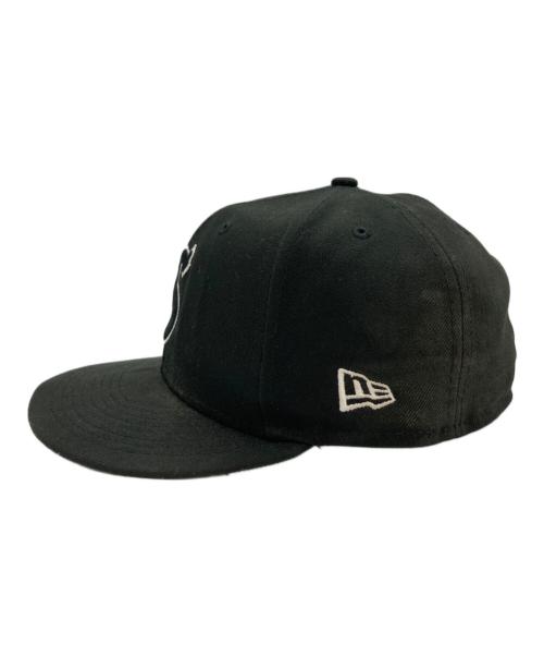 New Era（ニューエラ）New Era (ニューエラ) Supreme (シュプリーム) S LOGO CAP/キャップ ブラック サイズ:SIZE 7 1/2の古着・服飾アイテム