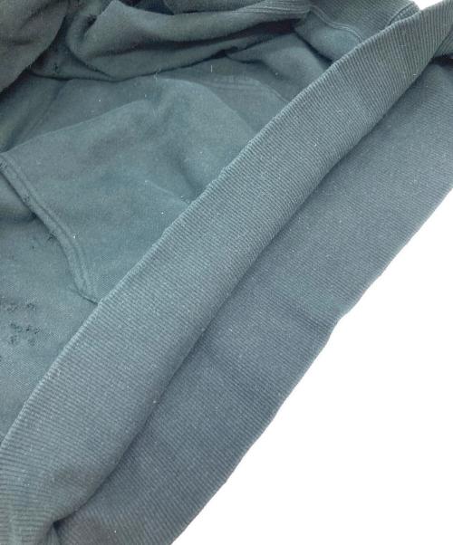 SOPHNET.（ソフネット）SOPHNET. (ソフネット) ダメージ加工パーカー ブラック サイズ:Freeの古着・服飾アイテム