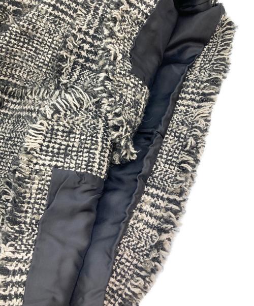 CLANE（クラネ）CLANE (クラネ) ミックスツイードブルゾン ベージュ サイズ:1の古着・服飾アイテム