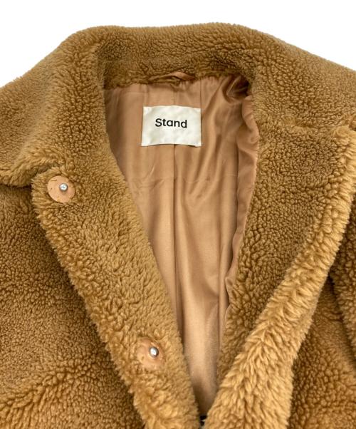 Stand Studio（スタンド スタジオ）Stand Studio (スタンド スタジオ) テディベアロングコート ブラウン サイズ:SIZE 34の古着・服飾アイテム