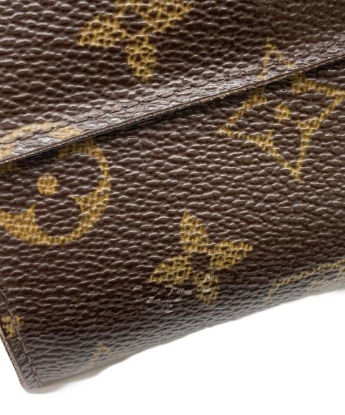 LOUIS VUITTON（ルイ ヴィトン）LOUIS VUITTON (ルイ ヴィトン) ポルトフォイユ・エリーズ/モノグラムウォレット ブラウンの古着・服飾アイテム