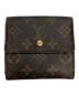 LOUIS VUITTON（ルイ ヴィトン）の古着「ポルトフォイユ・エリーズ/モノグラムウォレット」｜ブラウン