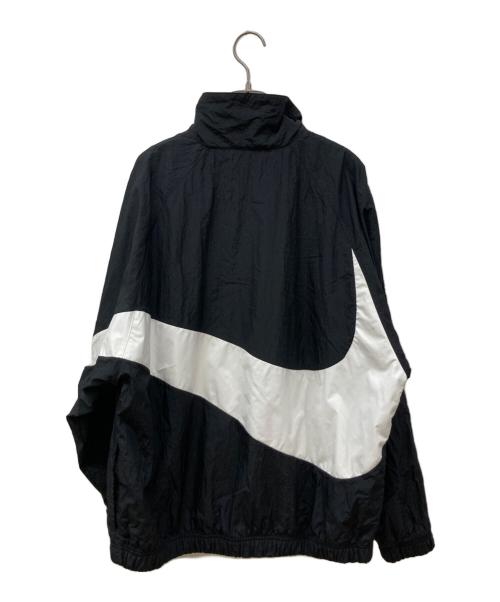 NIKE（ナイキ）NIKE (ナイキ) ビッグスウッシュナイロンジャケット ブラック サイズ:XLの古着・服飾アイテム