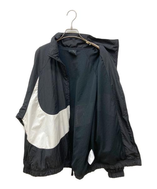 NIKE（ナイキ）NIKE (ナイキ) ビッグスウッシュナイロンジャケット ブラック サイズ:XLの古着・服飾アイテム