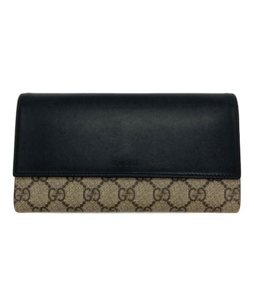 GUCCI（グッチ）GUCCI (グッチ) GGスプリームコンチネンタルウォレットの古着・服飾アイテム