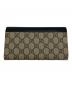 GUCCI (グッチ) GGスプリームコンチネンタルウォレット：19000円