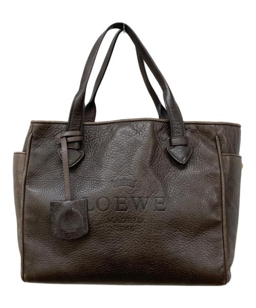 LOEWE（ロエベ）LOEWE (ロエベ) ヘリテージ トートバッグ ブラウンの古着・服飾アイテム