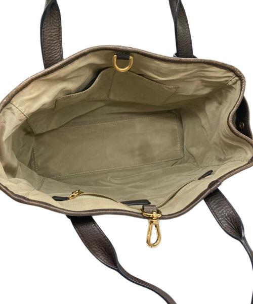 LOEWE（ロエベ）LOEWE (ロエベ) ヘリテージ トートバッグ ブラウンの古着・服飾アイテム