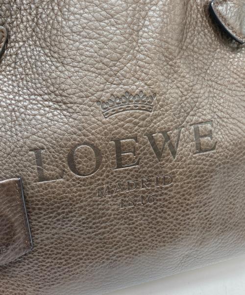 LOEWE（ロエベ）LOEWE (ロエベ) ヘリテージ トートバッグ ブラウンの古着・服飾アイテム