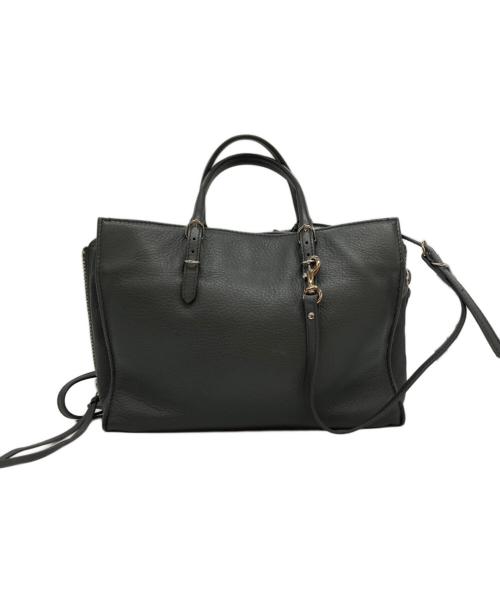 BALENCIAGA（バレンシアガ）BALENCIAGA (バレンシアガ) ペーパーミニ2WAY ハンドバッグ グレーの古着・服飾アイテム