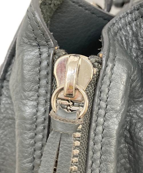 BALENCIAGA（バレンシアガ）BALENCIAGA (バレンシアガ) ペーパーミニ2WAY ハンドバッグ グレーの古着・服飾アイテム