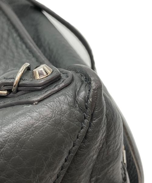 BALENCIAGA（バレンシアガ）BALENCIAGA (バレンシアガ) ペーパーミニ2WAY ハンドバッグ グレーの古着・服飾アイテム