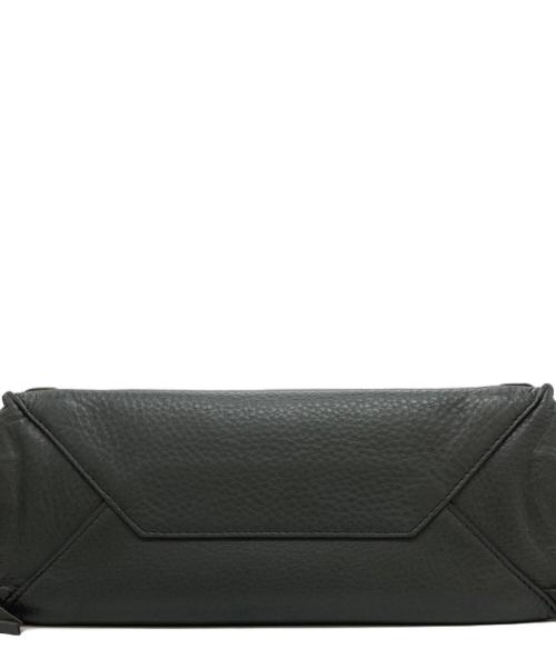 BALENCIAGA（バレンシアガ）BALENCIAGA (バレンシアガ) ペーパーミニ2WAY ハンドバッグ グレーの古着・服飾アイテム