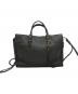 BALENCIAGA (バレンシアガ) ペーパーミニ2WAY ハンドバッグ グレー：65000円