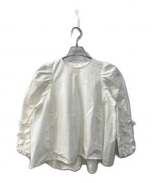 yori shirocon（ヨリ シロコン）の古着「パフュームブラウス」｜ホワイト