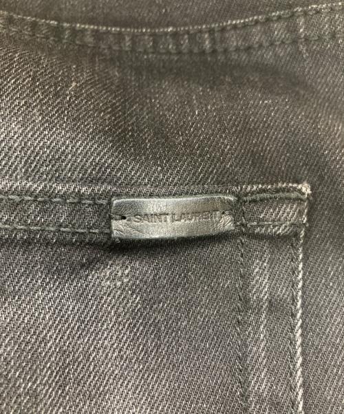 Saint Laurent Paris（サンローランパリ）Saint Laurent Paris (サンローランパリ) スキニーデニムパンツ ブラック サイズ:30の古着・服飾アイテム