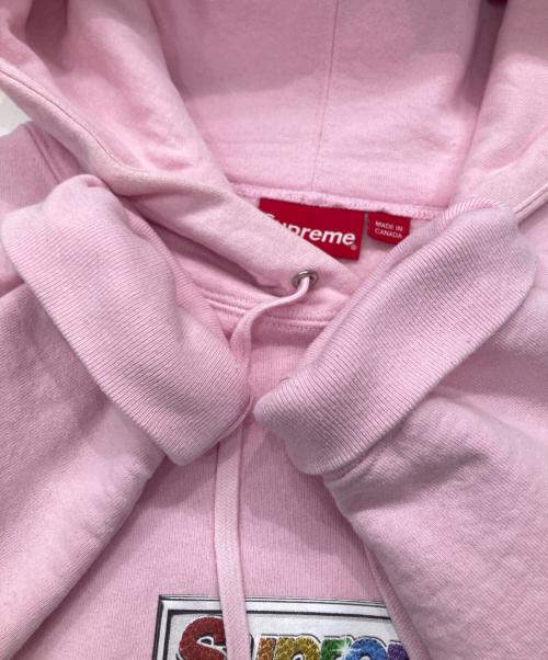SUPREME（シュプリーム）Supreme (シュプリーム) Bling Box Logo Hooded Sweatshirt/パーカー グレー サイズ:XLの古着・服飾アイテム