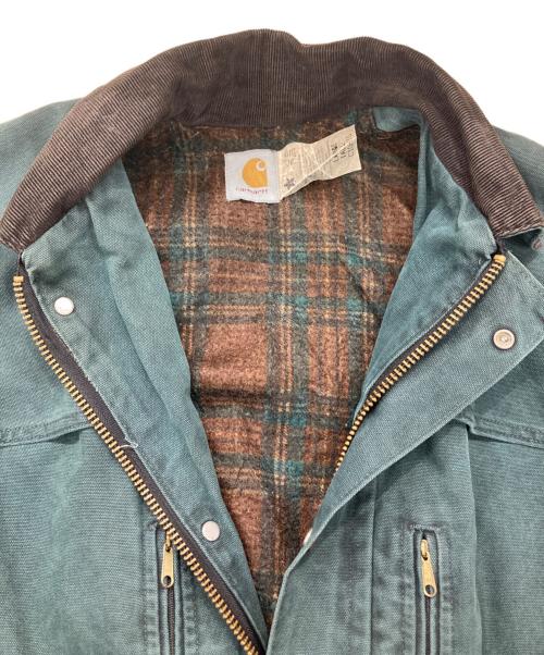 CarHartt（カーハート）CarHartt (カーハート) 裏地ブランケットダックカバーオール グリーン サイズ: LARGE-TALLの古着・服飾アイテム