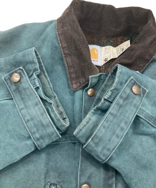 CarHartt（カーハート）CarHartt (カーハート) 裏地ブランケットダックカバーオール グリーン サイズ: LARGE-TALLの古着・服飾アイテム