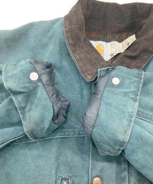 CarHartt（カーハート）CarHartt (カーハート) 裏地ブランケットダックカバーオール グリーン サイズ: LARGE-TALLの古着・服飾アイテム