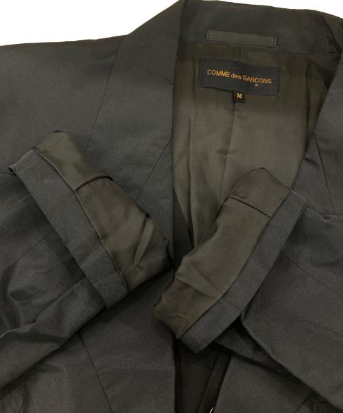 COMME des GARCONS（コムデギャルソン）COMME des GARCONS (コムデギャルソン) プリーツドッキングジャケット ブラック サイズ:Mの古着・服飾アイテム