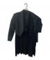 COMME des GARCONS (コムデギャルソン) プリーツドッキングジャケット ブラック サイズ:M：28000円