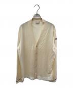 MONCLERモンクレール）の古着「MAGLIA TRICOT CARDIGAN/カーディガン」｜アイボリー