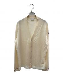 MONCLER（モンクレール）の古着「MAGLIA TRICOT CARDIGAN/カーディガン」｜アイボリー