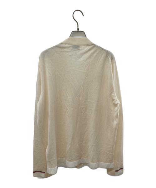 MONCLER（モンクレール）MONCLER (モンクレール) MAGLIA TRICOT CARDIGAN/カーディガン アイボリー サイズ:XLの古着・服飾アイテム