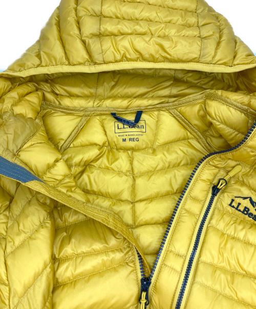 L.L.Bean（エルエルビーン）L.L.Bean (エルエルビーン) ダウンジャケット イエロー サイズ:Mの古着・服飾アイテム