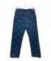 EVISU（エヴィス）の古着「総刺繍デニムパンツ」｜インディゴ