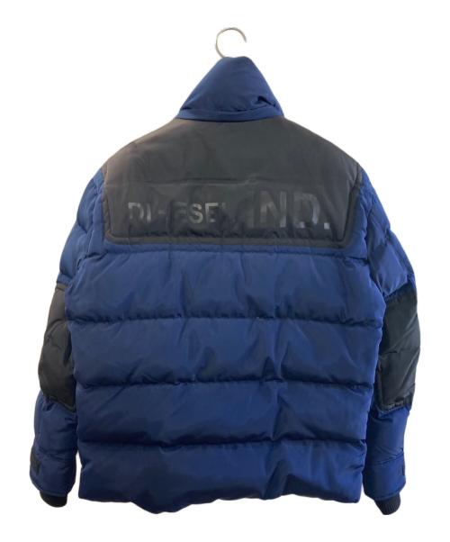 DIESEL（ディーゼル）DIESEL (ディーゼル) 中綿ジャケット ネイビー サイズ:XSの古着・服飾アイテム