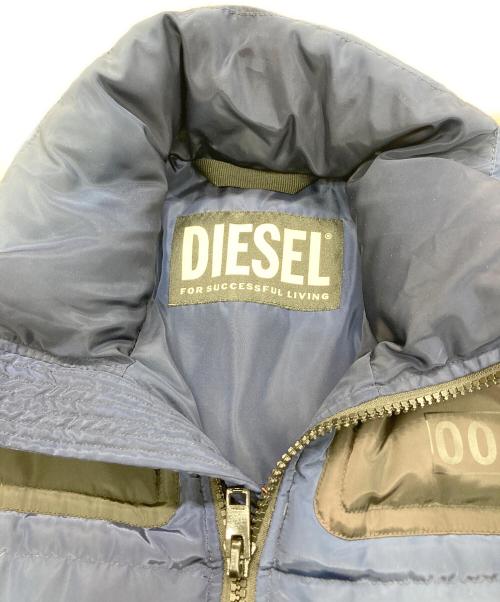 DIESEL（ディーゼル）DIESEL (ディーゼル) 中綿ジャケット ネイビー サイズ:XSの古着・服飾アイテム