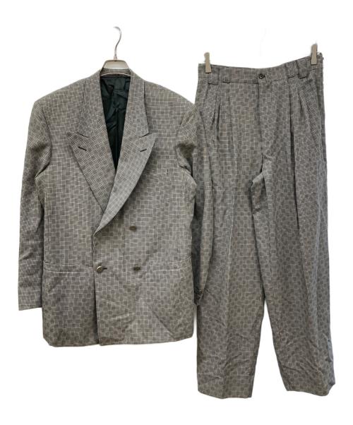 GIANNI VERSACE（ジャンニ・ヴェルサーチ）GIANNI VERSACE (ジャンニ・ヴェルサーチ) セットアップスーツ グレー サイズ:表記なしの古着・服飾アイテム