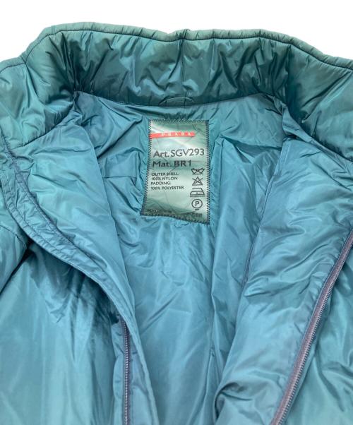PRADA SPORTS（プラダスポーツ）PRADA SPORTS (プラダスポーツ) 中綿ジャケット ブルー サイズ:不明の古着・服飾アイテム