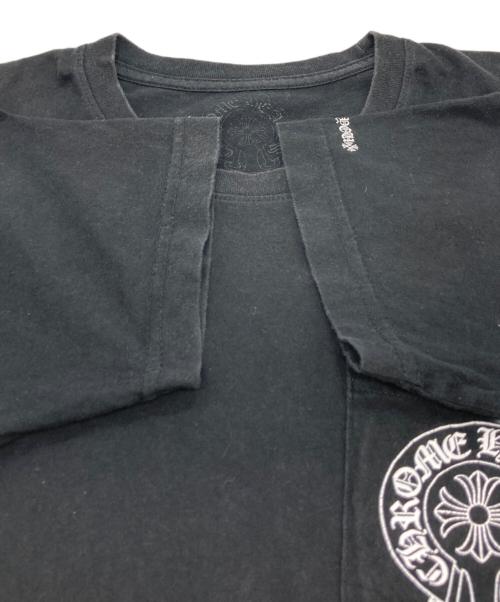 CHROME HEARTS（クロムハーツ）CHROME HEARTS (クロムハーツ) ホースシュープリントTシャツ ブラック サイズ:Sの古着・服飾アイテム