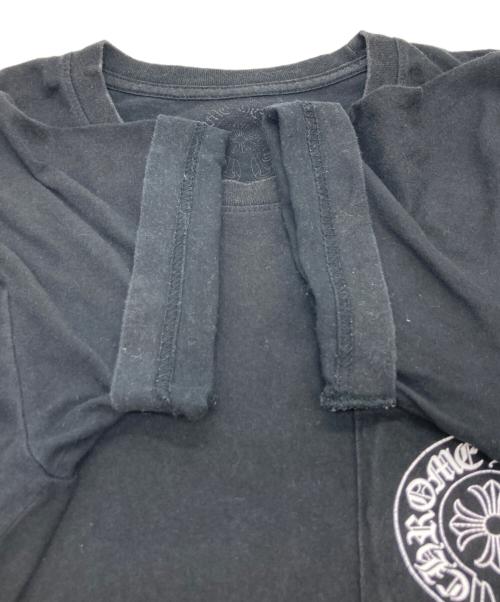 CHROME HEARTS（クロムハーツ）CHROME HEARTS (クロムハーツ) ホースシュープリントTシャツ ブラック サイズ:Sの古着・服飾アイテム