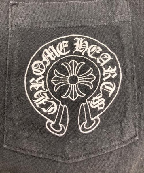 CHROME HEARTS（クロムハーツ）CHROME HEARTS (クロムハーツ) ホースシュープリントTシャツ ブラック サイズ:Sの古着・服飾アイテム