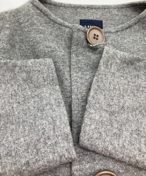 LIMI feu（リミフゥ）LIMI feu (リミフゥ) クロップドウールジャケット グレー サイズ:Sの古着・服飾アイテム